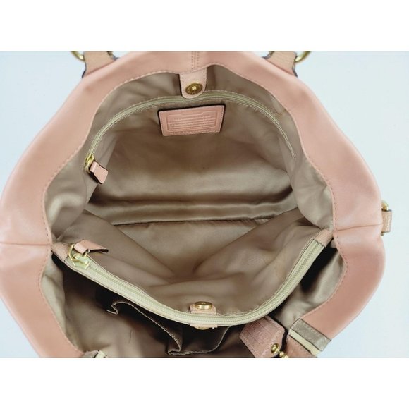 Coach Ashley Spectator Leather Carryall Bag - Picture 6 of 12